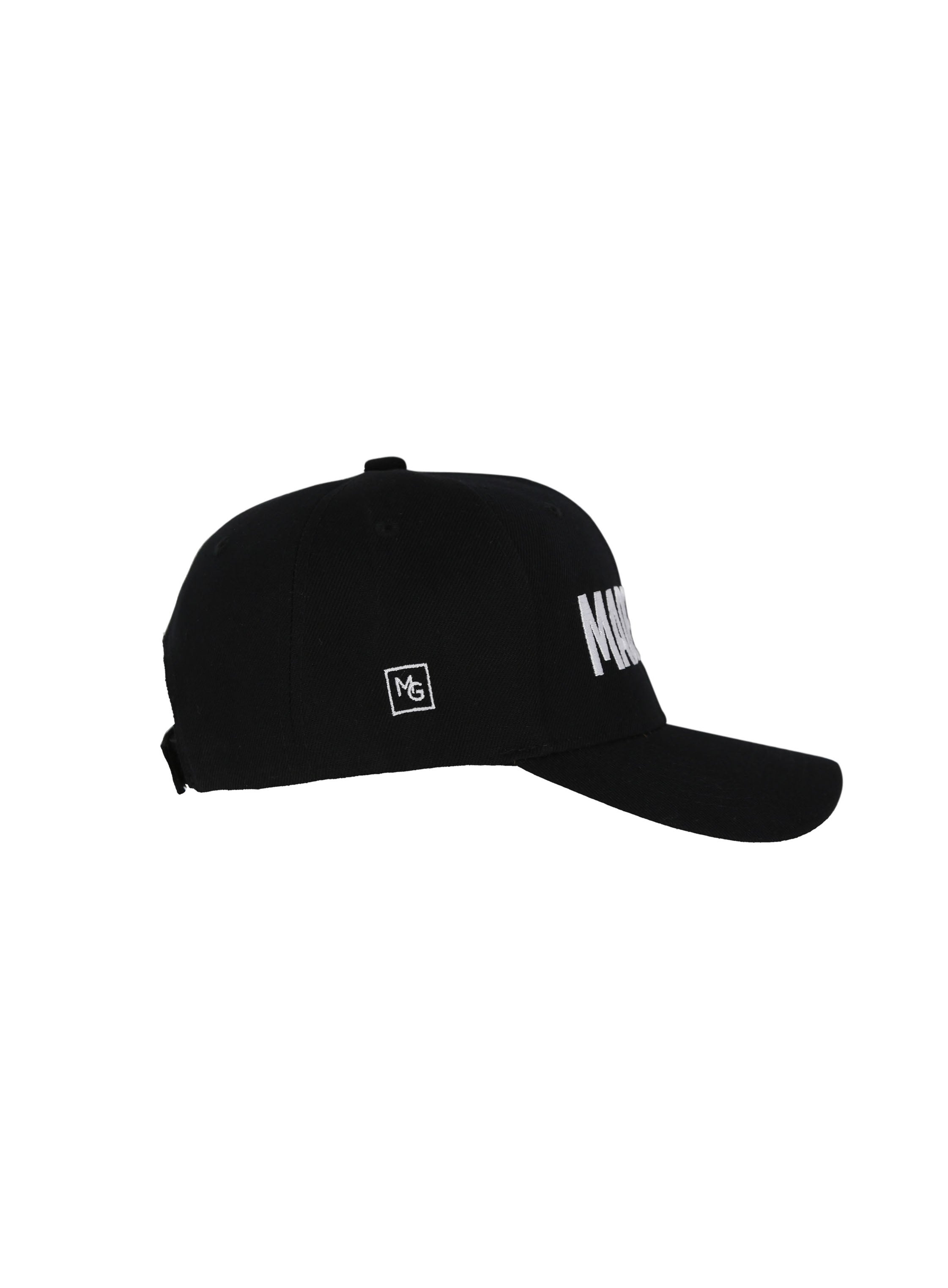 ***CLASSIC COLLECTION ***MADE GIRL SIGNATURE TWO TONE LOGO CAP - BLACK