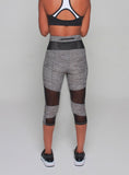 **CLASSIC COLLECTION*** MADE GIRL SIGNATURE TRAINING CAPRI LEGGINGS - GREY