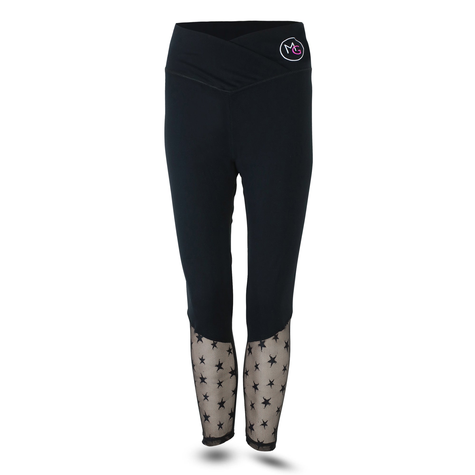 ***ELITE COLLECTION***STAR-MESH INSERT LEGGINGS